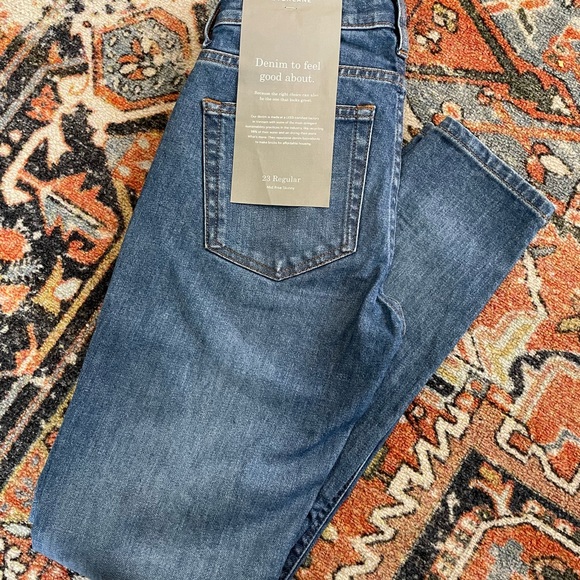 NWT EVERLANE The Vintage Skinny Jean Button Fly - Picture 2 of 4